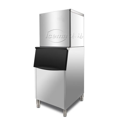 Dimensioni personalizzate Macchina per la produzione di cubi di ghiaccio con refrigerante R404a / R507a