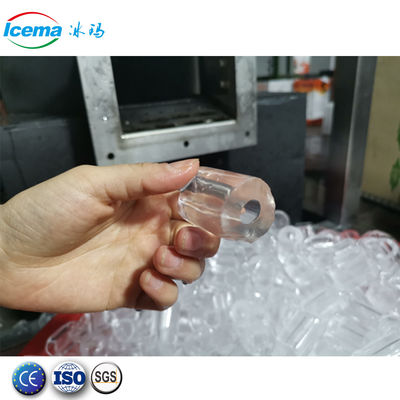 R404 Frigorifero 1T-40T Macchina automatica per ghiaccio a tubo per uso commerciale e industriale