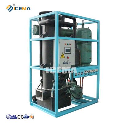 R404 Frigorifero 1T-40T Macchina automatica per ghiaccio a tubo per uso commerciale e industriale