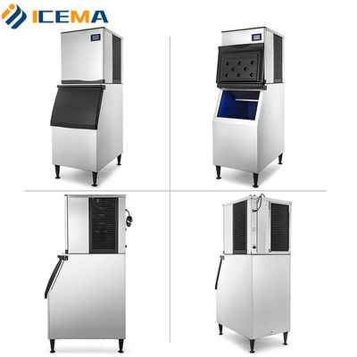 Vendita a caldo 500 kg/24 ore Mini Commercial Ice Maker per hotel e negozio di bevande fredde