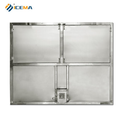 Macchina industriale per la fabbricazione di cubi di ghiaccio da 5 tonnellate a 10 tonnellate con numero di ghiaccio 19X21X6 di ICEMA