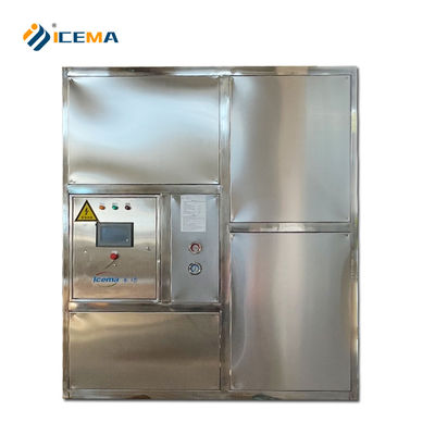 Home 5 tonnellate 10 tonnellate 5000 kg Ice Cube Maker con progettazione industriale e funzionamento automatico