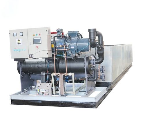 Macchina professionale per la produzione di blocchi di ghiaccio con funzionamento automatico e produzione giornaliera di 5 tonnellate
