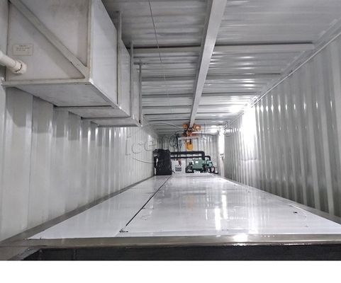 Negozio alimentare Contenitore industriale Blocco gelatiere Ghiaccio Peso 25kg 50kg 100kg Consumo