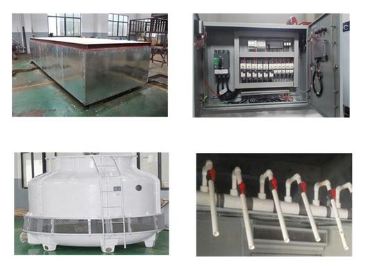 Negozio alimentare Contenitore industriale Blocco gelatiere Ghiaccio Peso 25kg 50kg 100kg Consumo