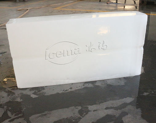 Negozio alimentare Contenitore industriale Blocco gelatiere Ghiaccio Peso 25kg 50kg 100kg Consumo