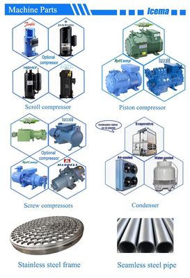 March Expo 5T 8T 10T Tube Ice Maker Machine con funzionamento automatico e risparmio energetico