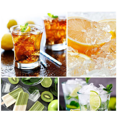 136 kg Automatic Ice Cube Maker per hotel e ristoranti Compressore a forma di cubo Bristol