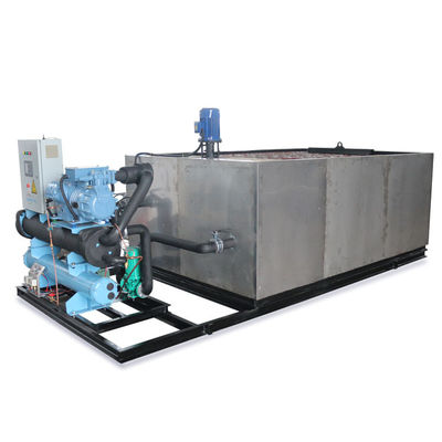 19.75KW Multifunzione 2T 5T 10T 20T Blocco di salamoia impianto di ghiaccio per 5000 kg di produzione di ghiaccio