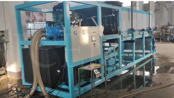 ICEMA 1T-20T/24H Macchine per il ghiaccio a blocco di raffreddamento diretto per la grande produzione industriale di ghiaccio