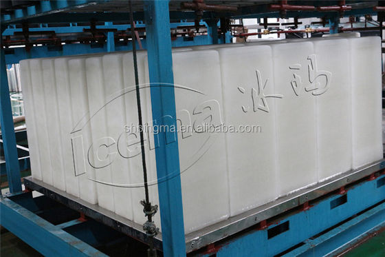 ICEMA 1T-20T/24H Macchine per il ghiaccio a blocco di raffreddamento diretto per la grande produzione industriale di ghiaccio