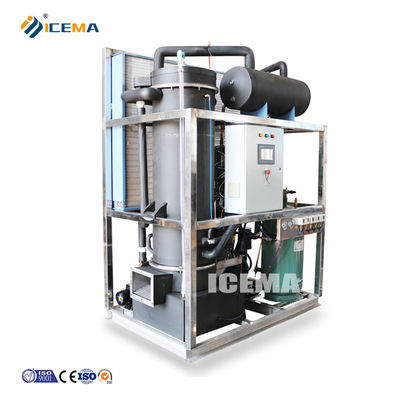 8.66KW Tube Ice Maker per bar in impianti chimici Conveniente e durevole