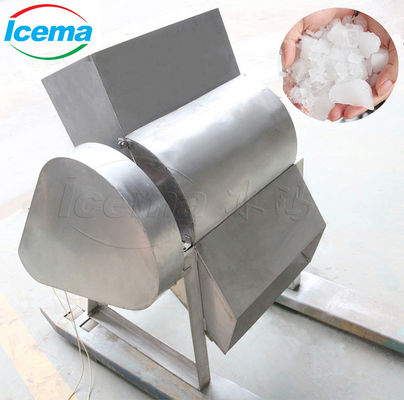 9 T/h Capacità portatile in acciaio inossidabile ICEMA Mini Ice Maker Machine per la conservazione fresca