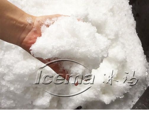 9 T/h Capacità portatile in acciaio inossidabile ICEMA Mini Ice Maker Machine per la conservazione fresca