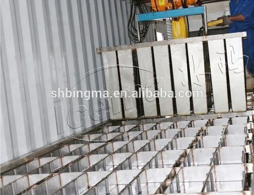 RefComp Compressore 31.25KW 8T Container Block Ice Machine rimovibile per porto e banchina