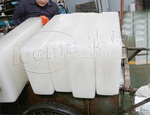 Macchina per la produzione di ghiaccio industriale a blocco di 10 tonnellate con corrente nominale di 88,8A