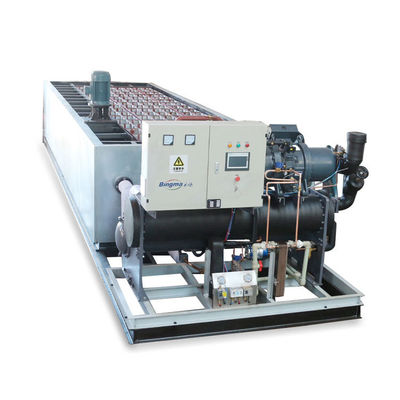 Emerson 62.7KW 2024 Personalizzazione 15 tonnellate Block Ice Making Machine per il ghiaccio industriale