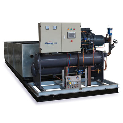 Emerson 62.7KW 2024 Personalizzazione 15 tonnellate Block Ice Making Machine per il ghiaccio industriale