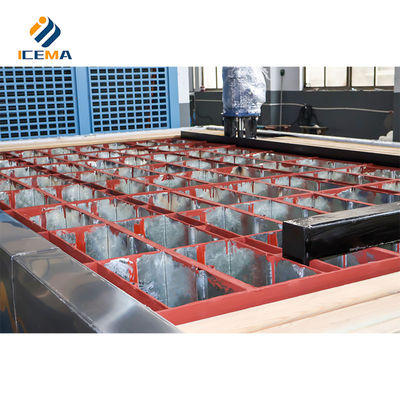 Emerson 62.7KW 2024 Personalizzazione 15 tonnellate Block Ice Making Machine per il ghiaccio industriale