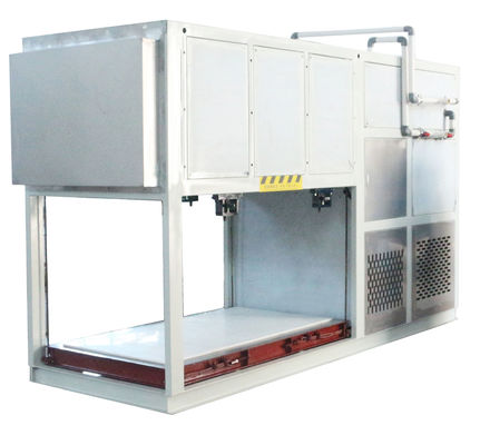 Buon prezzo Produzione industriale di ghiaccio 400 kg macchina per la produzione di ghiaccio in acciaio inossidabile con raffreddamento diretto in linea