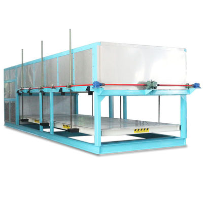 Aria/Acqua raffreddamento 20 tonnellate Blocco macchina per la produzione di ghiaccio ghiaccio industriale personalizzato 85,5KW
