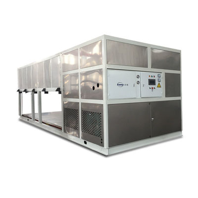 Buon prezzo Progettazione della macchina per la produzione di ghiaccio industriale da 15 tonnellate Blocco di raffreddamento diretto Ghiaccio B 320x120x800 mm in linea