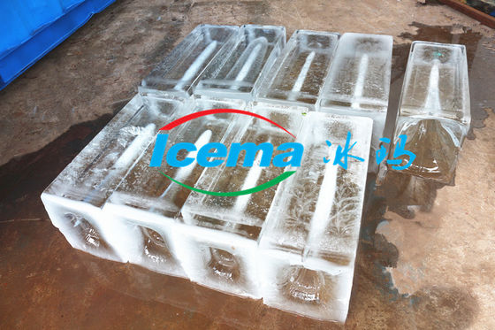 5 tonnellate macchina per la produzione di ghiaccio industriale con raffreddamento diretto e refrigerante R404A/R22