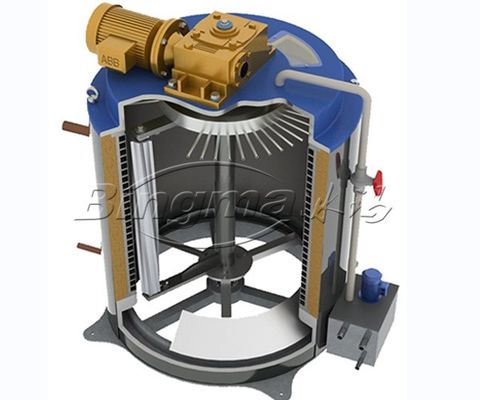 Prodotto 5T/24H Macchina industriale per la fabbricazione di fiocchi di ghiaccio per negozi di alimenti e pesca dell'ICEMA