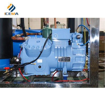 2024 Hot Commercial 5 Ton Tube Ice Machine 304 Materiale per la produzione industriale di ghiaccio