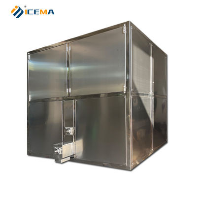 Macchina per cubetti di ghiaccio industriali ad alto rendimento e risparmio energetico con dimensioni di ghiaccio personalizzabili