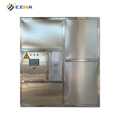 ICEMA 2T/24H macchina per il ghiaccio macchina automatica per la fabbricazione di cubetti di ghiaccio per impianti di ghiaccio