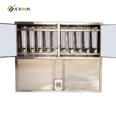 Buon prezzo Macchina automatica 3T 300KG per la produzione di ghiaccio a cristallo in linea