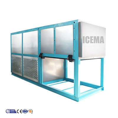 ICEMA Automatic 2T Ice Block Machine Maker per l'industria Altre capacità di stoccaggio del ghiaccio