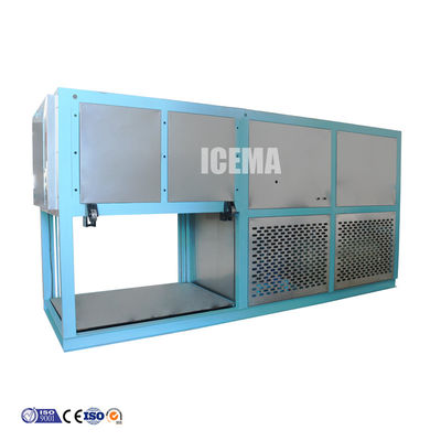 ICEMA Automatic 2T Ice Block Machine Maker per l'industria Altre capacità di stoccaggio del ghiaccio