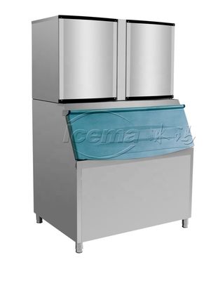 Velocità di produzione di ghiaccio veloce 15-20 minuti / tempo Macchina commerciale per cubetti di ghiaccio ad alta domanda