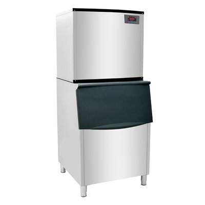 comprare 500 kg/24h Macchina per ghiaccio a cubo commerciale Acciaio inossidabile raffreddamento ad aria e acqua online manufacture