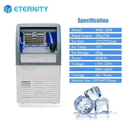 comprare 80kg/24H macchina del creatore del cubo di ghiaccio automatica commerciale per la barra bevente del negozio domestico del ristorante online manufacture