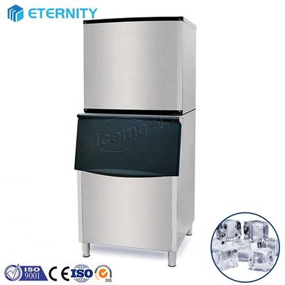 comprare 136 kg Automatic Ice Cube Maker per hotel e ristoranti Compressore a forma di cubo Bristol online manufacture