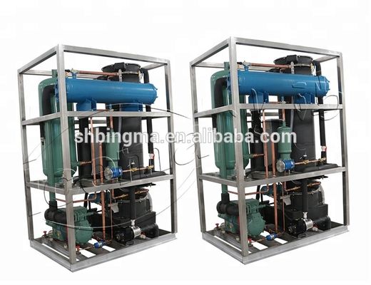comprare 5T 5000kg PLC Controlled Stainless Steel 304 Tube Ice Machine with Air/Water Cooling online manufacture