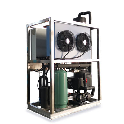 comprare Commercial Tube Ice Machine with 500 kg Ice Storage 2 Years Warranty and 5 Stage Filter for High-Quality Ice Production online manufacture