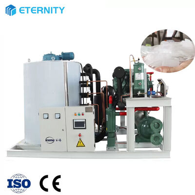 comprare Macchina per il ghiaccio in scaglie di acqua di mare da 8 tonnellate Macchina per il ghiaccio in scaglie commerciale online manufacture