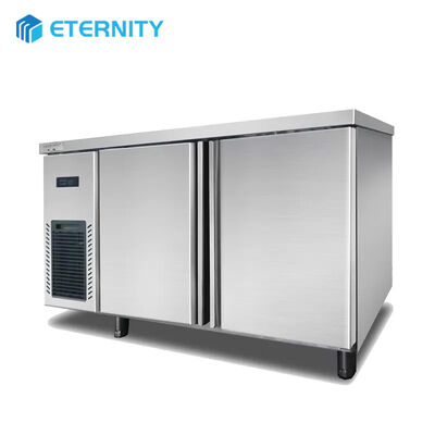 comprare Acciaio inossidabile doppia porta top freezer frigorifero 150 Lbs frigorifero verticale freezer online manufacture