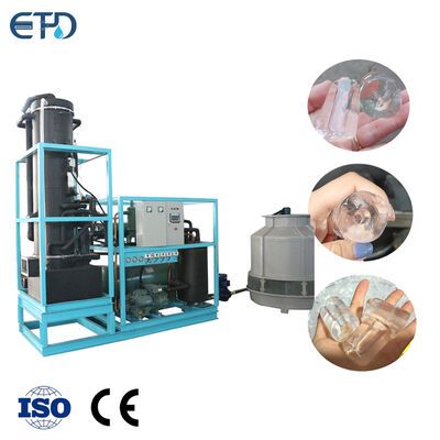 acquistare 30T/24H Macchina per ghiaccio in tubi industriale Prezzo Macchina per ghiaccioli automatica Simi Auto 10 tonnellate fabbricazione online