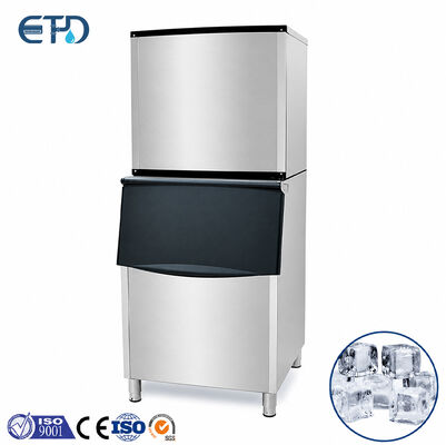 acquistare 136 kg Automatic Ice Cube Maker per hotel e ristoranti Compressore a forma di cubo Bristol fabbricazione online