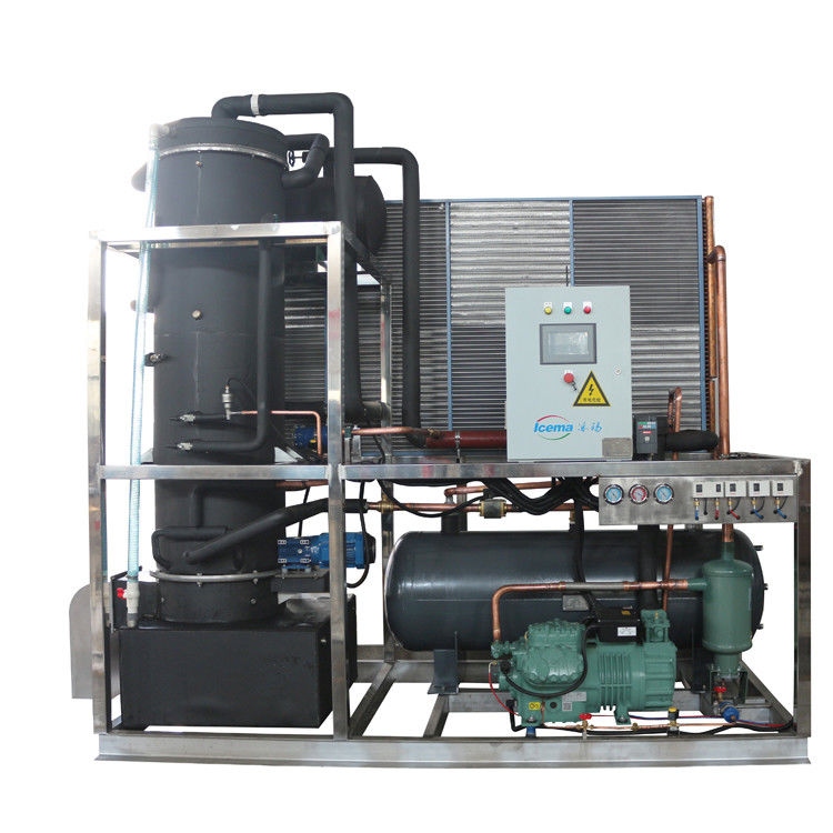 Alta efficienza Industrial 21T 22T 23T 24T 25T Tube Ice Making Machine Ice Tube Maker Machine March Expo Prezzo di fabbrica