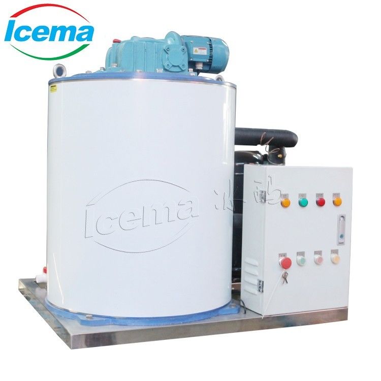 Prodotti di vendita calda acqua dolce Flake macchina per la produzione di ghiaccio e trasparente