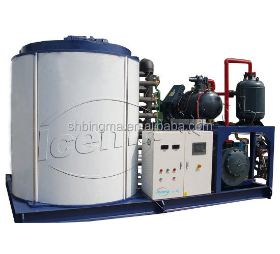 macchine del ghiaccio industriali d'acqua dolce del fiocco della macchina del ghiaccio 15T 20T 25T 30T del fiocco di 5T 8T 10T