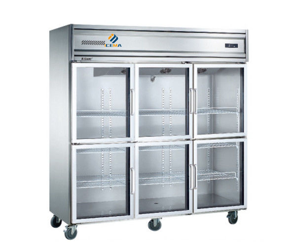 1350L frigorifero commerciale / congelatore da cucina / frigorifero a grande capacità personalizzato per ristoranti