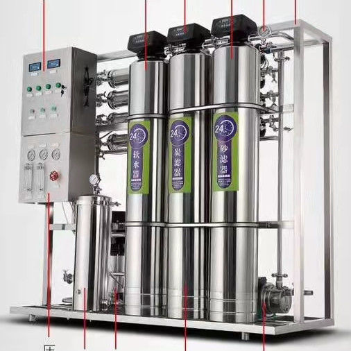 Purificatore d'acqua di alta qualità 1000L/H macchina filtrante per purificatori d'acqua per la produzione di ghiaccio/acqua