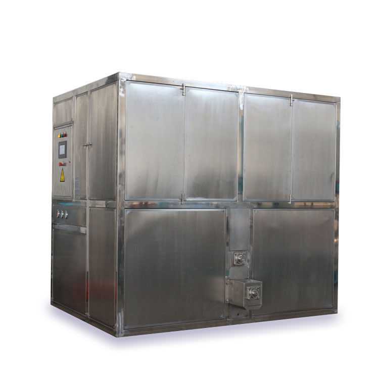 Risparmio energetico ICEMA 1T-10T Industrial Cube Ice Machine per l'industria alimentare e delle bevande